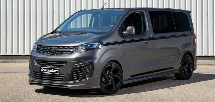 Irmscher Black Phantom Is An Opel 'Lifestyle' Van With Attitude