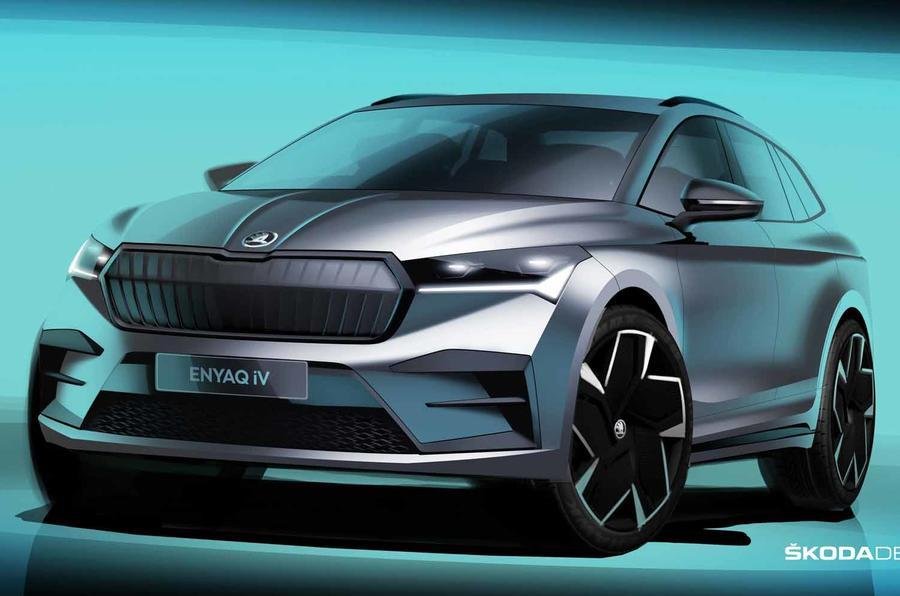 2020 Skoda Enyaq: exterior previewed in official images