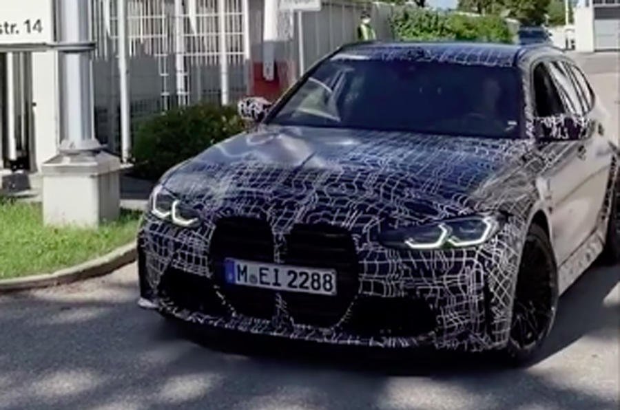 New 2022 BMW M3 Touring officially previewed as testing begins