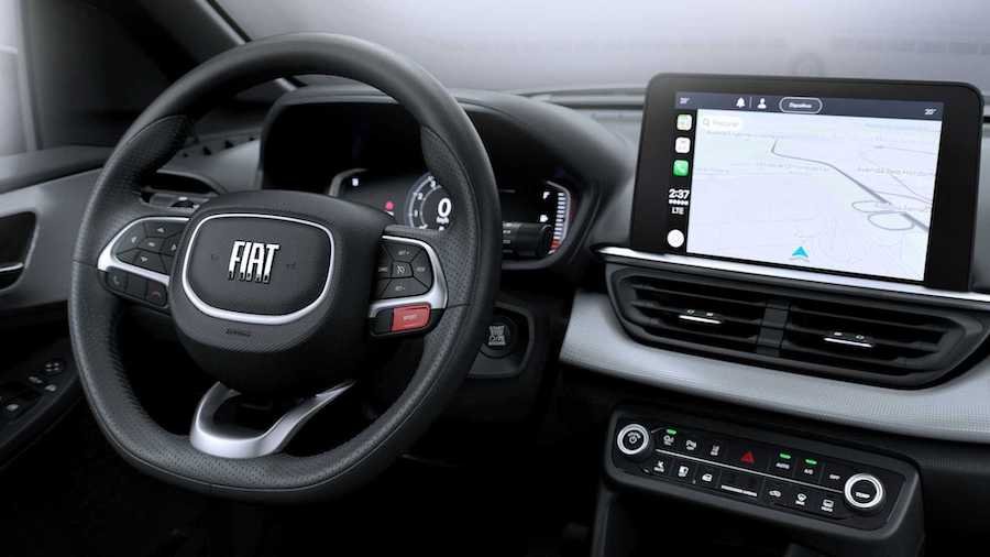2022 Fiat Pulse Small Crossover Reveals Interior In Official Images