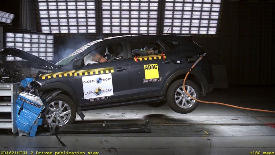Hyundai Tucson Crash Test Zero-Star